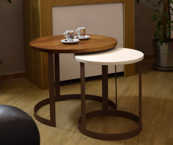COFFEE TABLE AD INCASTRO SU MISURA
