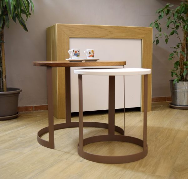 COFFEE TABLE AD INCASTRO SU MISURA - immagine 3