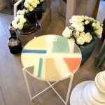 COFFEE TABLE METALLO E RESINA - immagine 2