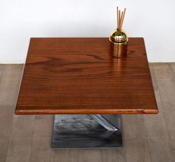 COFFEE TABLE IN LEGNO ROVERE - immagine 2