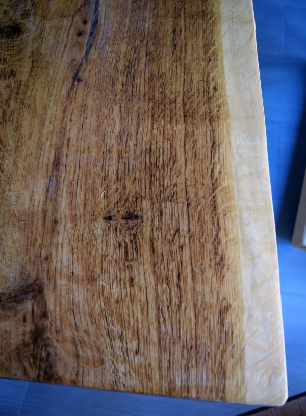TAVOLO IN ROVERE CON INSERTO IN RESINA - immagine 7