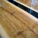 TAVOLO IN ROVERE CON INSERTO IN RESINA - immagine 5