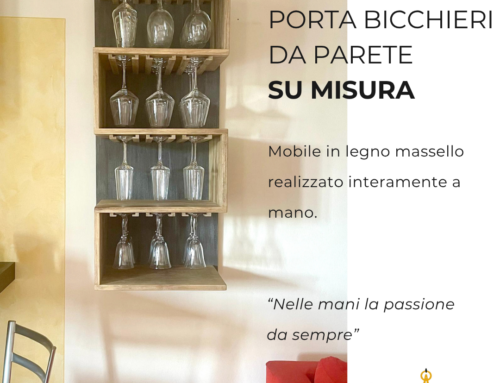PORTABICCHIERI DA PARETE SU MISURA